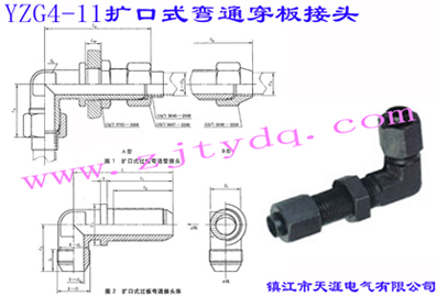 YZG4-11U(ku)ʽͨ^Flared Couplings-Bulkhead Union Elbow