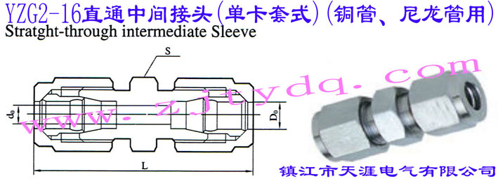 YZG2-16ֱͨg^(οʽ)(~)Straight-through Intermediate Sleeve