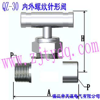 QZ-30 ݼyyQZ-30 Femals Screw and males Screw Needle Valve